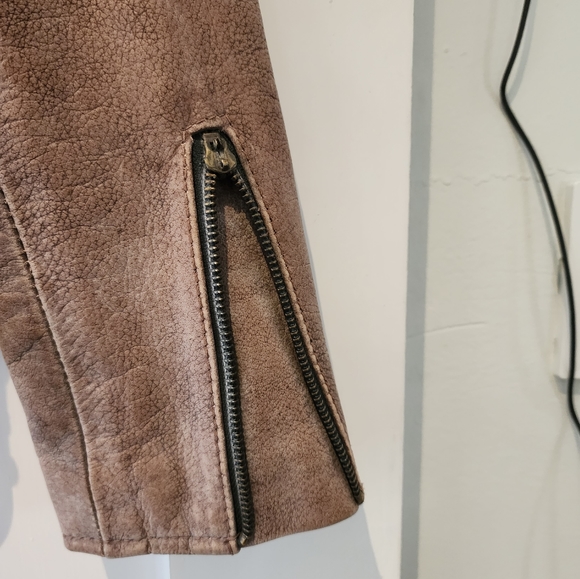 Aged Straight to Hell "Commando" Moto Jacket - Picture 5 of 12